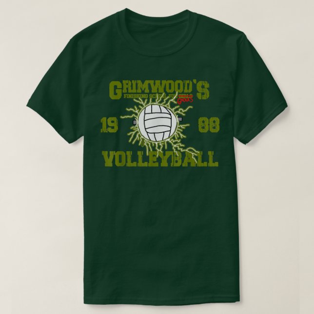 Grimwood's Volleyball High School Elsa Frankenteen T-Shirt (Design Front)