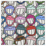 Grin 1 Custom Fabric