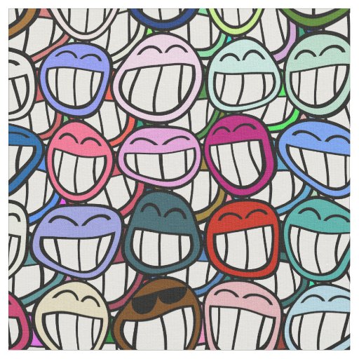 Grin 1 Custom Fabric