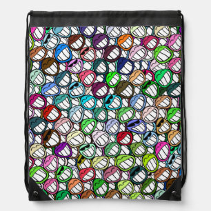 Grin 1 Drawstring Backpack