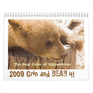 Grin and Bear it - Customized Calendar