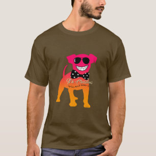 Grin And Bear It - IT'S CHRISTMAS Brown T-Shirt