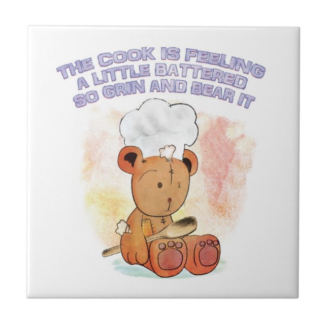 grin and bear it tile (Front)
