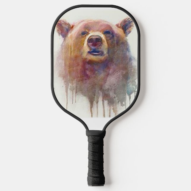 "Grin & Bear it" Pickleball Paddle (Front)