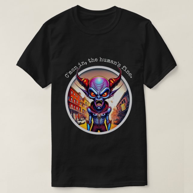 Grin Protocol 50x50 demon edition 001 T-Shirt (Design Front)
