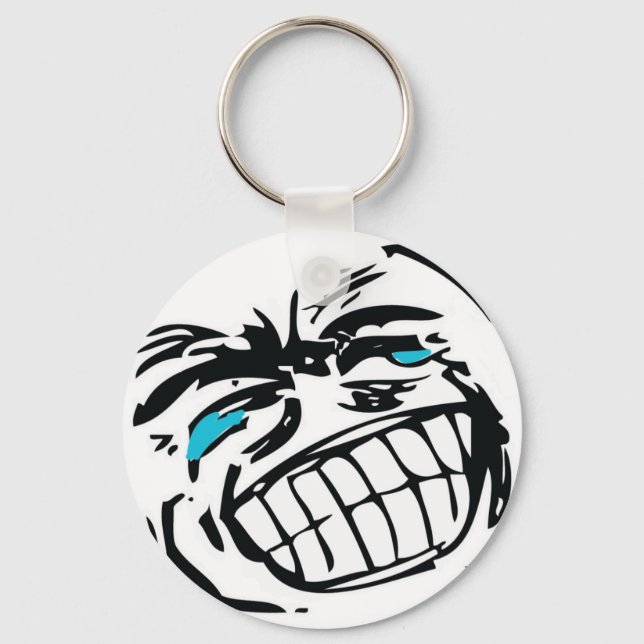 Grin Troll Keychain (Front)