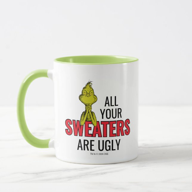 Grinch | All Your Sweaters Are Ugly Mug (Left)