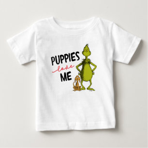 Grinch and Max Puppies Love Me T-Shirt