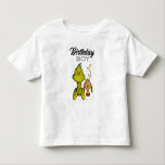 Grinch Chalkboard Birthday Boy Toddler T-shirt<br><div class="desc">Check out this fun Dr. Suess Grinch birthday shirt.</div>