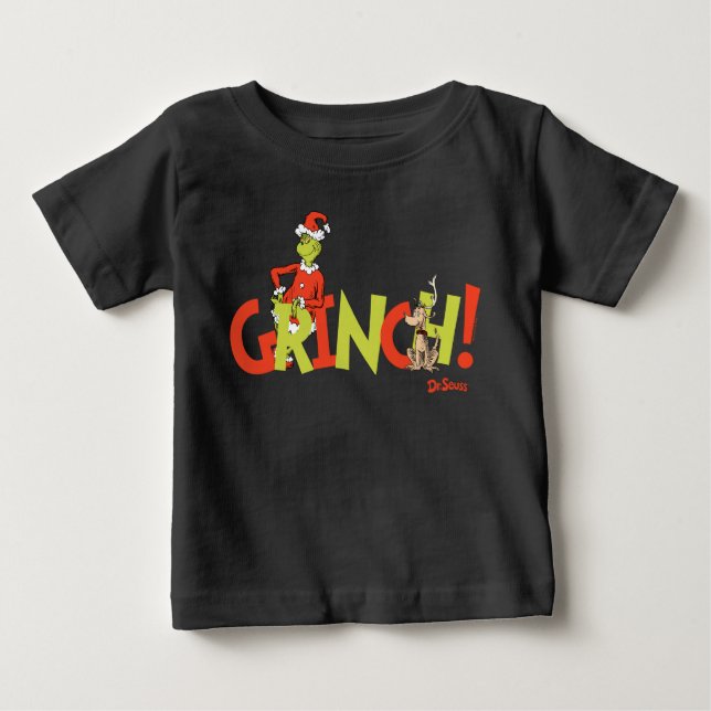 Grinch! Character Logo Graphic Baby T-Shirt (Front)