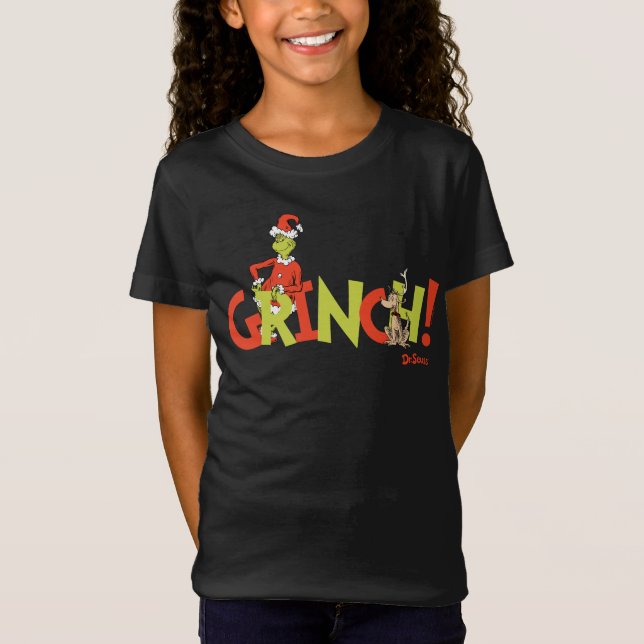 Grinch! Character Logo Graphic T-Shirt (Front)