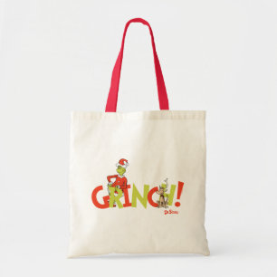 Grinch! Character Logo Graphic Tote Bag