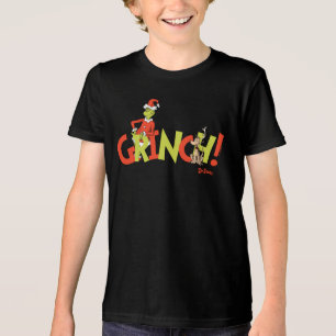 Grinch! Character Logo Graphic Tri-Blend Shirt