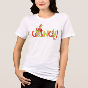 Grinch! Character Logo Graphic Tri-Blend Shirt