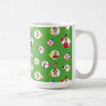 Grinch | Christmas Dot Pattern Coffee Mug