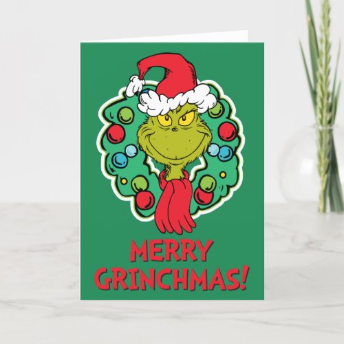 Grinch  Christmas Holiday Wreath