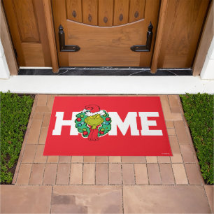 Grinch   Christmas Holiday Wreath Doormat