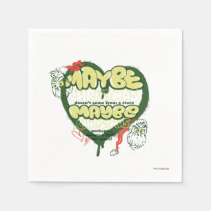 Grinch Christmas Quote Napkins