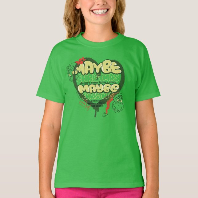 Grinch | Christmas Quote T-Shirt (Front)