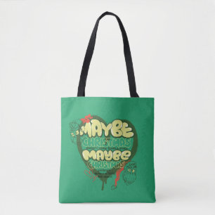 Grinch Christmas Quote Tote Bag