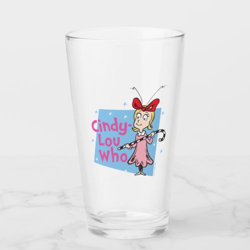 Grinch  Cindy_Lou Who _ Candy Cane Glass