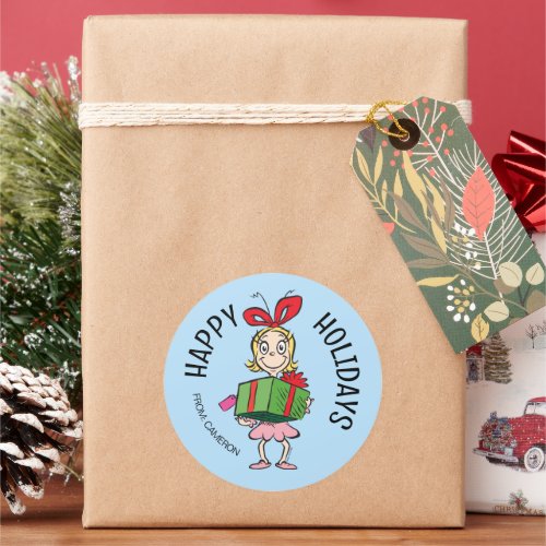 Grinch  Cindy_Lou Who  Christmas Gift Tag