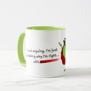 Grinch Coffee Mug - A Dash of Mischief