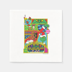 Grinch Comic Graphic Napkins