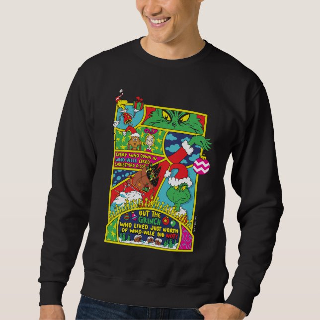 Grinch | Comic Graphic Sweatshirt (Front)