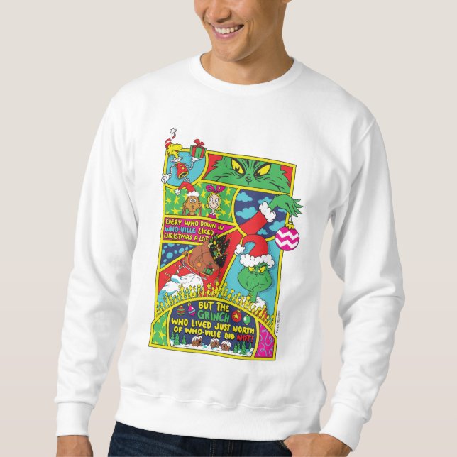 Grinch | Comic Graphic Sweatshirt (Front)