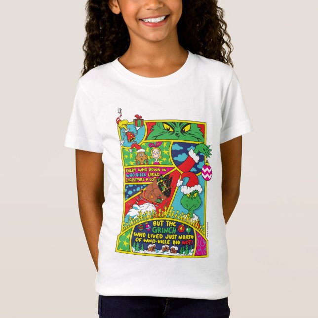 Grinch | Comic Graphic T-Shirt (Front)