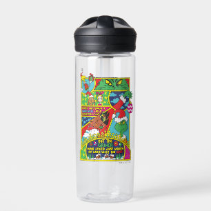 Grinch Comic Graphic Water Bottle