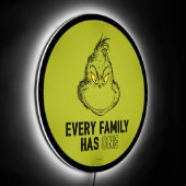 Grinch | Every Family Has One LED Sign (Angle)