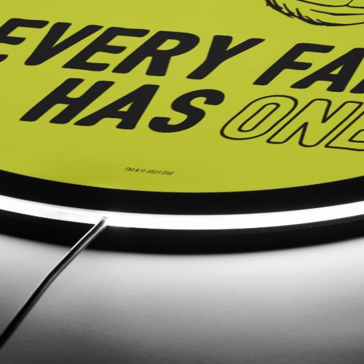 Grinch | Every Family Has One LED Sign (Edge)