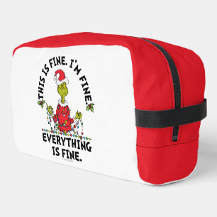 Grinch Everything is Fine Dopp Kit