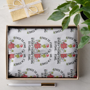 Grinch   Everything is Fine Tissue Paper