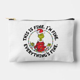 Grinch Everything's Fine Accessory Pouch