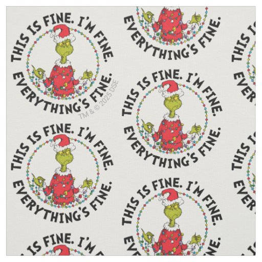 Grinch | Everything's Fine Fabric