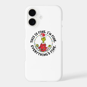 Grinch Everything's Fine iPhone 17 Case