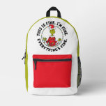 Grinch | Everything's Fine Printed Backpack