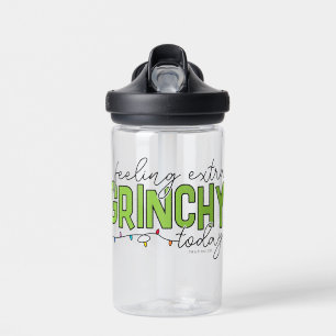 Grinch Feeling Extra Grinchy Today Water Bottle