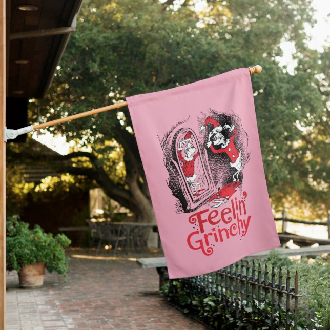 Grinch | Feeling Grinchy House Flag (In SItu)