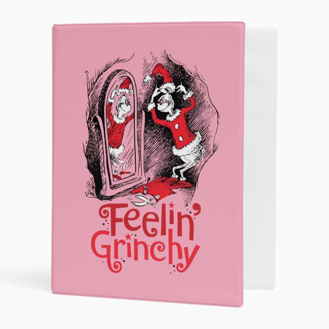 Grinch | Feeling Grinchy Mini Binder (Front/Inside)