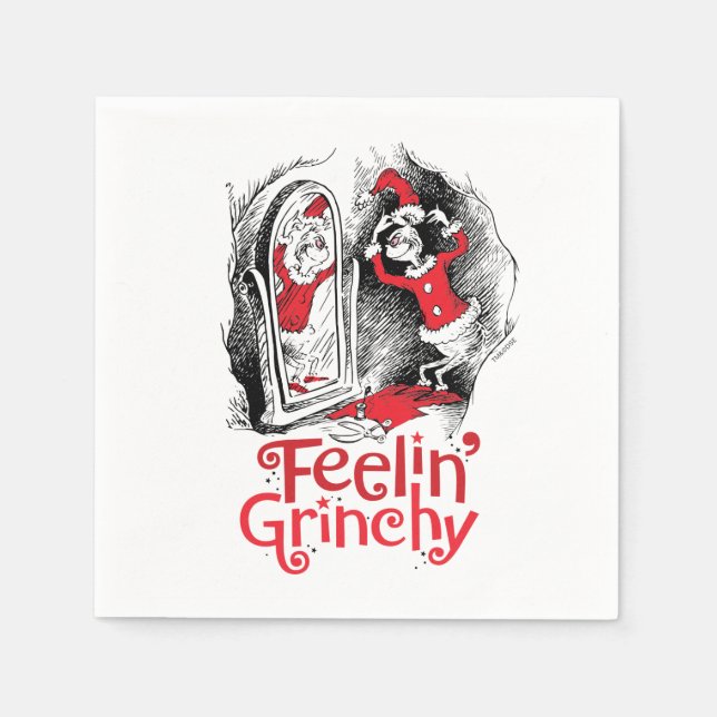 Grinch | Feeling Grinchy Napkins (Front)