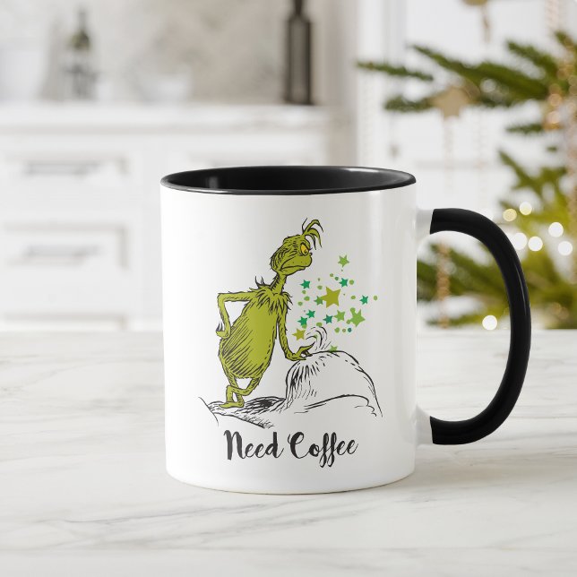 Grinch | Funny Need Coffee Mug (Creator Uploaded)