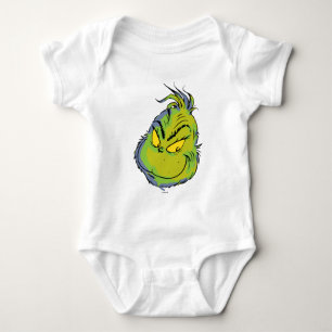 Grinch Funny Sorry I Was Late I Didn't Want Baby Bodysuit