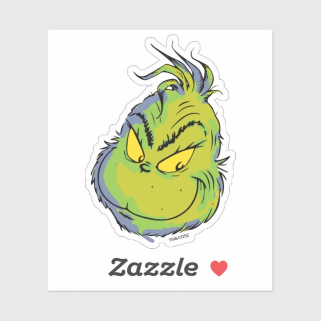 Grinch | Funny Sorry I Was Late I Didn't Want Sticker (Sheet)