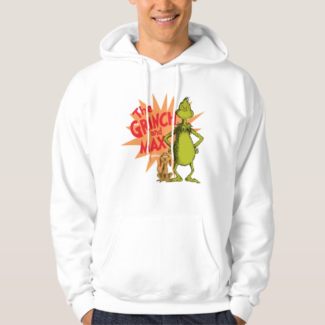 Grinch | Grinch & Max Starburst Hoodie (Front)