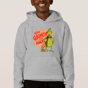 Grinch   Grinch & Max Starburst Hoodie