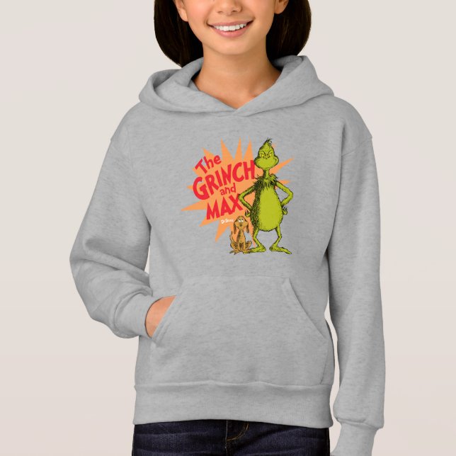 Grinch | Grinch & Max Starburst Hoodie (Front)